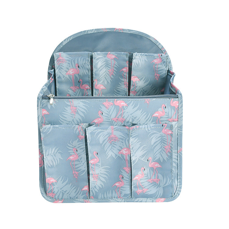 Factory spot direct waterproof twill backpack bag shoulder bag classification storage bag