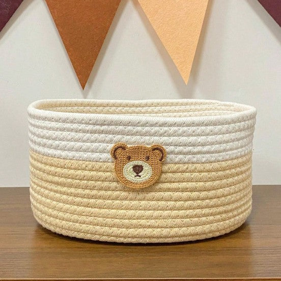 WeavNest™ Cotton Rope Storage Basket