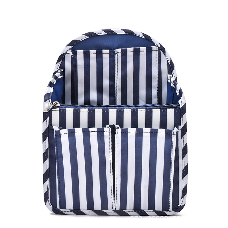 Factory spot direct waterproof twill backpack bag shoulder bag classification storage bag