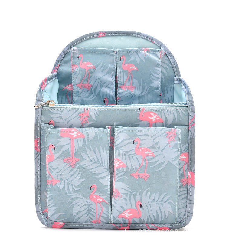 Factory spot direct waterproof twill backpack bag shoulder bag classification storage bag
