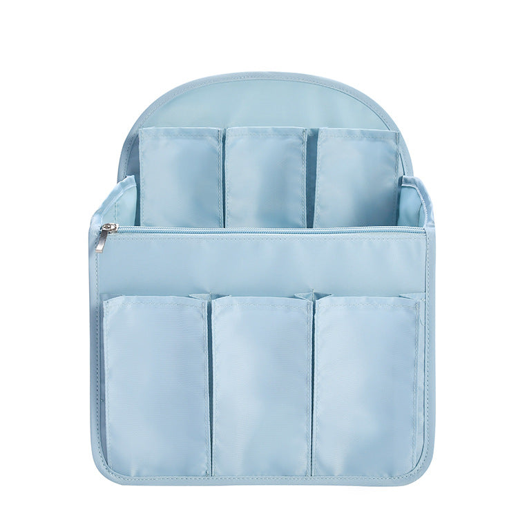 Factory spot direct waterproof twill backpack bag shoulder bag classification storage bag