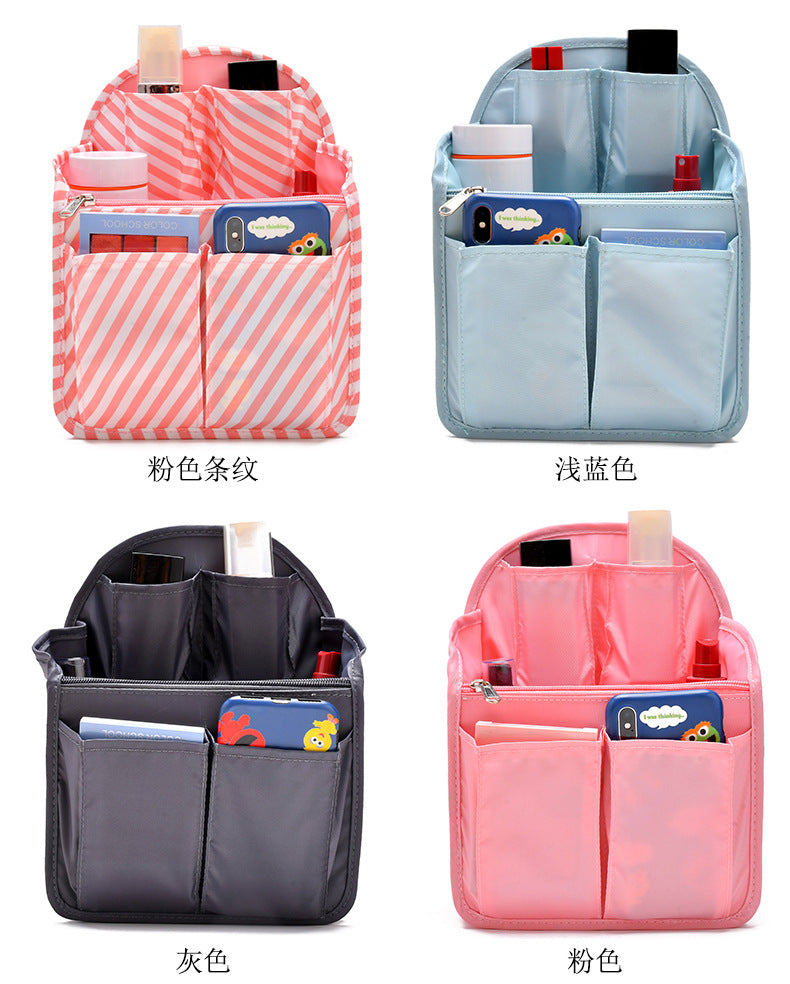 Factory spot direct waterproof twill backpack bag shoulder bag classification storage bag