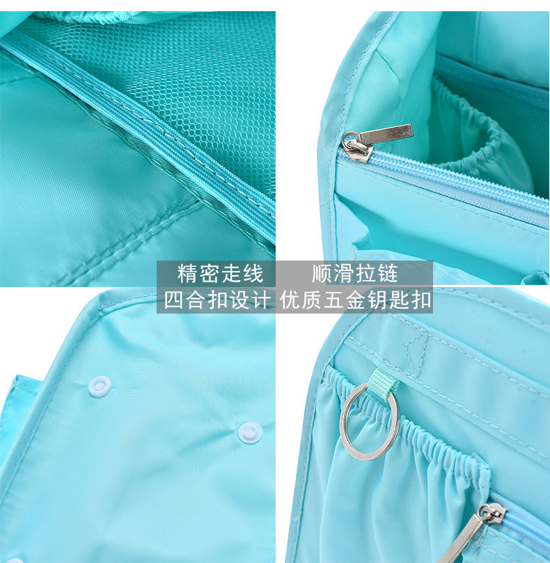 Factory spot direct waterproof twill backpack bag shoulder bag classification storage bag