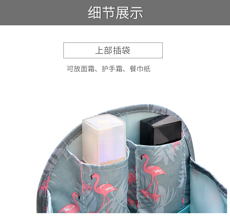 Factory spot direct waterproof twill backpack bag shoulder bag classification storage bag