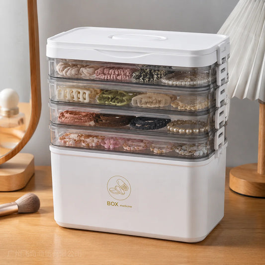 StackMed™ Multi-Tier Stackable Storage Organizer