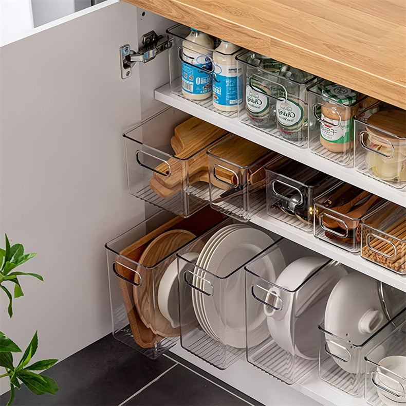 Snack and Miscellaneous Storage Box Right-Angle Plus Rectangular Narrow Long Drawer-Type Kitchen Cabinet Partition Deep Cabinet Storage Rack