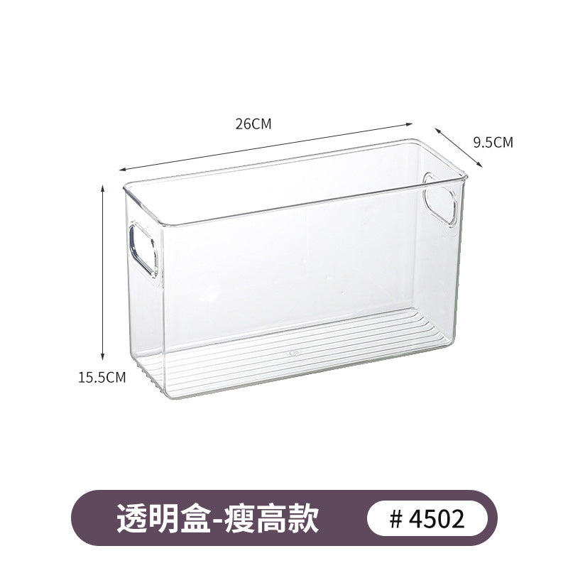 Snack and Miscellaneous Storage Box Right-Angle Plus Rectangular Narrow Long Drawer-Type Kitchen Cabinet Partition Deep Cabinet Storage Rack