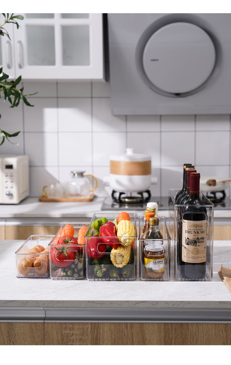 Snack and Miscellaneous Storage Box Right-Angle Plus Rectangular Narrow Long Drawer-Type Kitchen Cabinet Partition Deep Cabinet Storage Rack