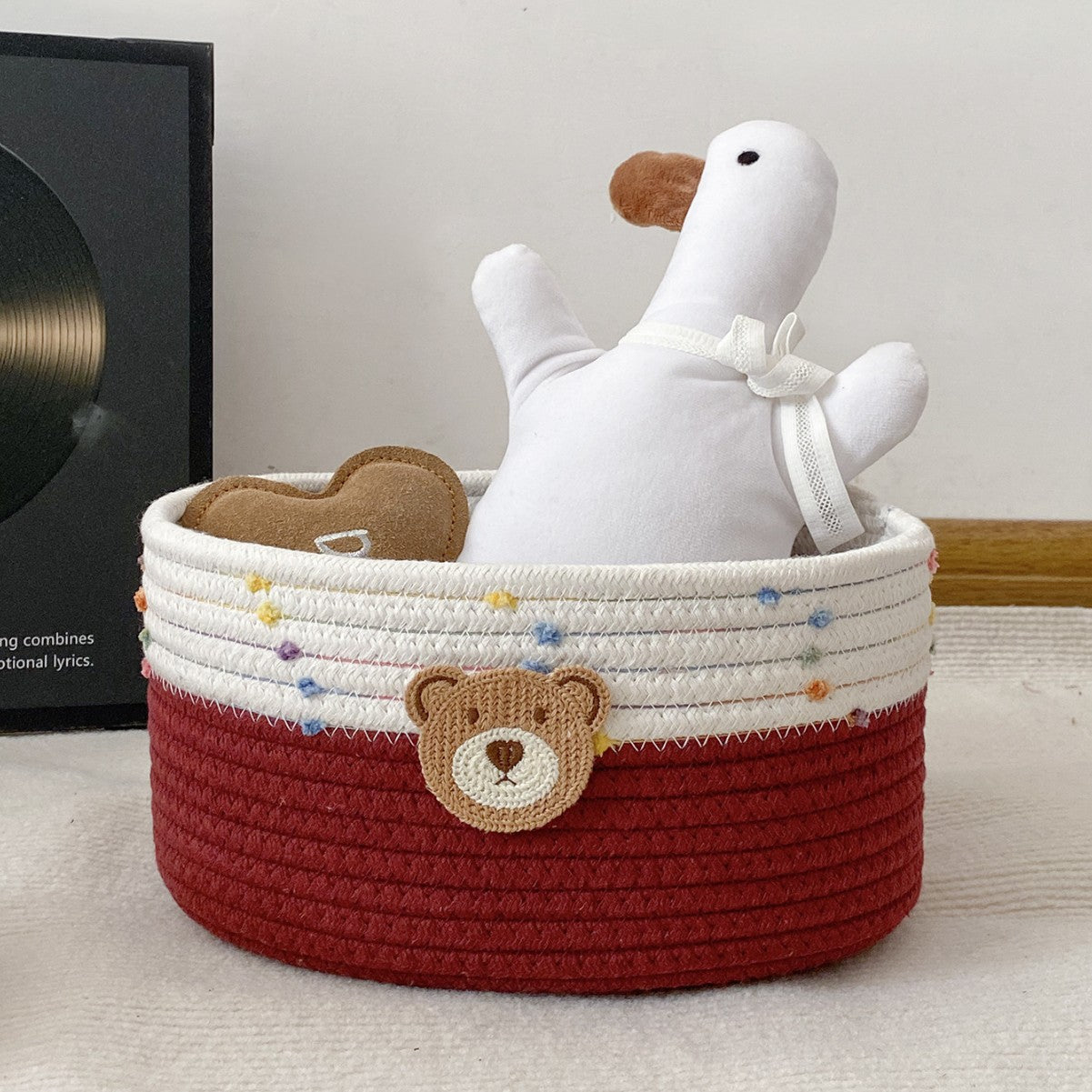 WeavNest™ Cotton Rope Storage Basket