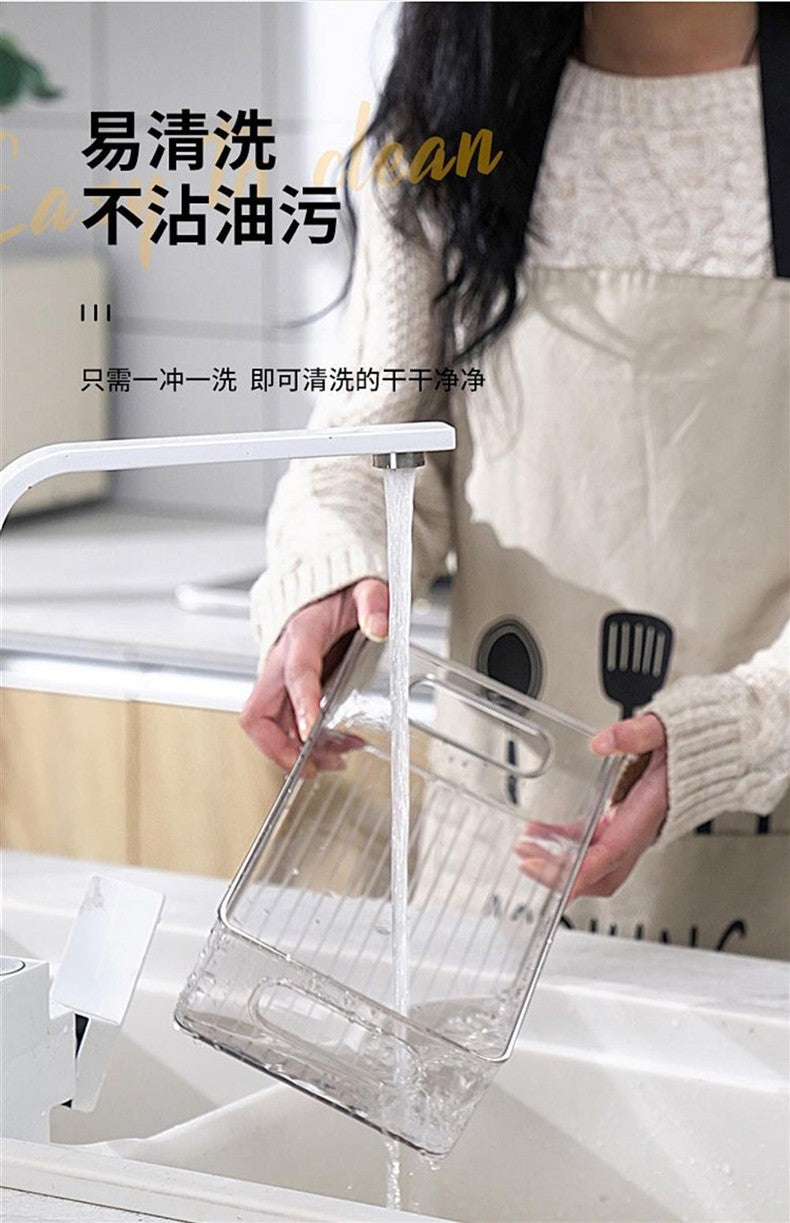 Snack and Miscellaneous Storage Box Right-Angle Plus Rectangular Narrow Long Drawer-Type Kitchen Cabinet Partition Deep Cabinet Storage Rack
