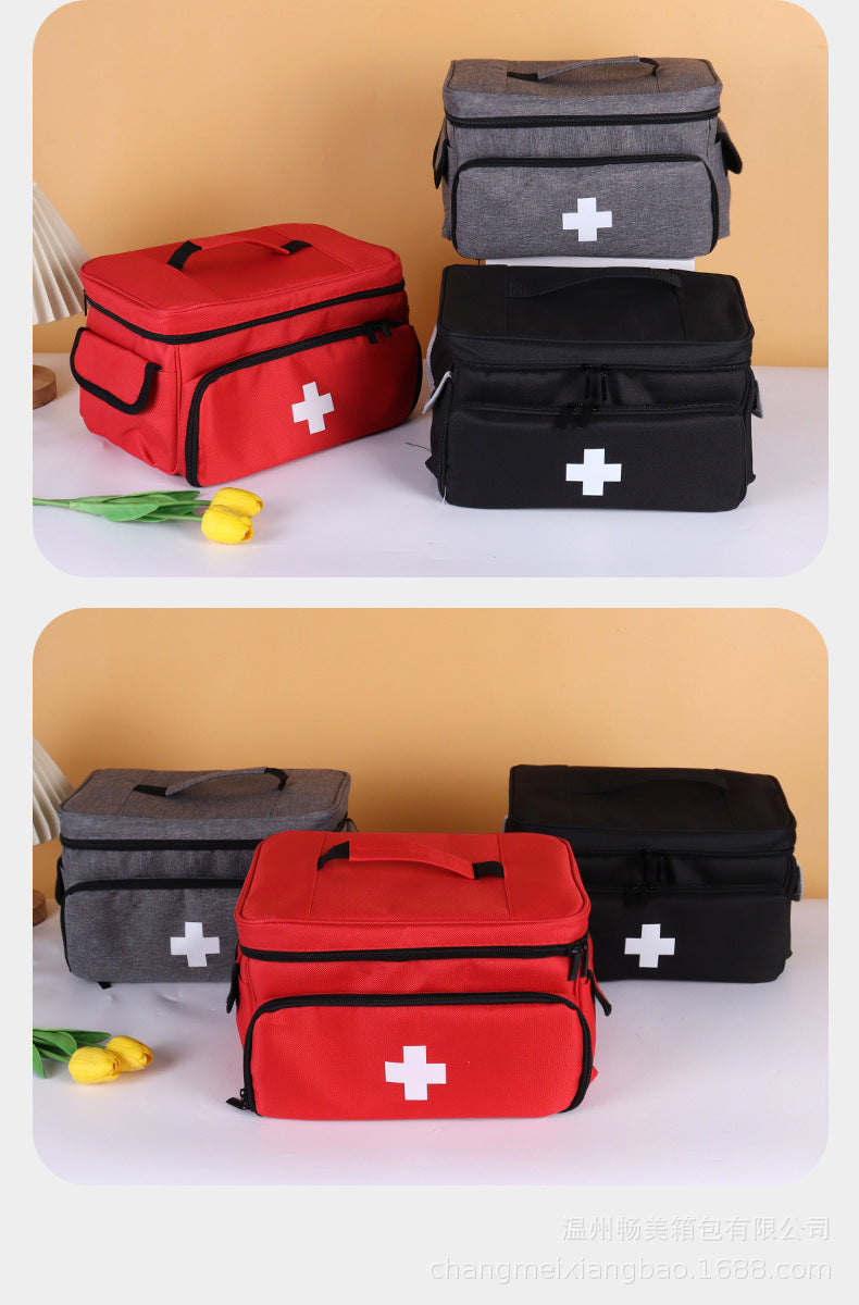 Amazon's New Small Medicine Storage Bag Family First Aid Storage Box Medical Tool Kit Medical Kit