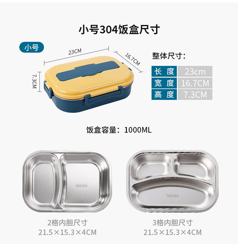 LunchMate™ Stainless Steel Bento Box