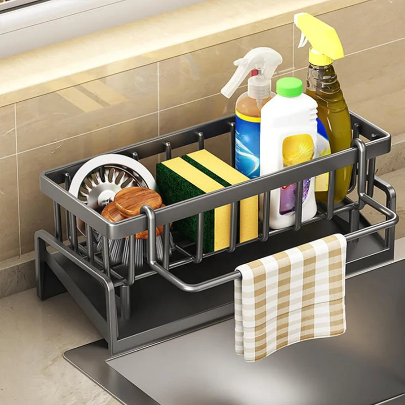 Instant-Drain Premium Kitchen Sink Caddy