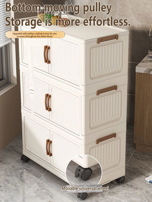 FoldPro™ Foldable Storage Cabinet for Kids Bedroom