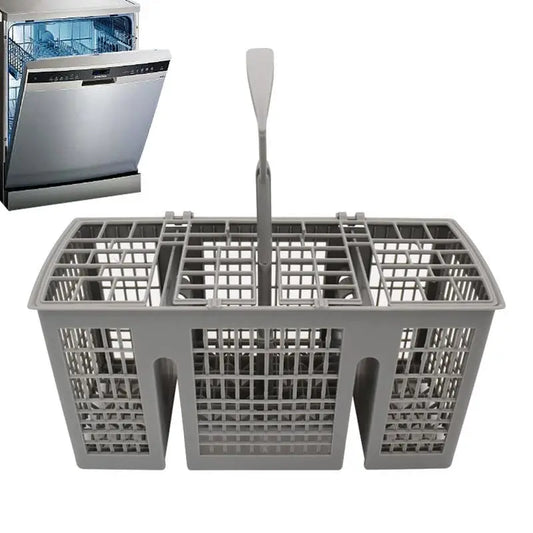 CleanRack™ Universal Dishwasher Cutlery Basket – Portable Silverware & Utensil Organizer