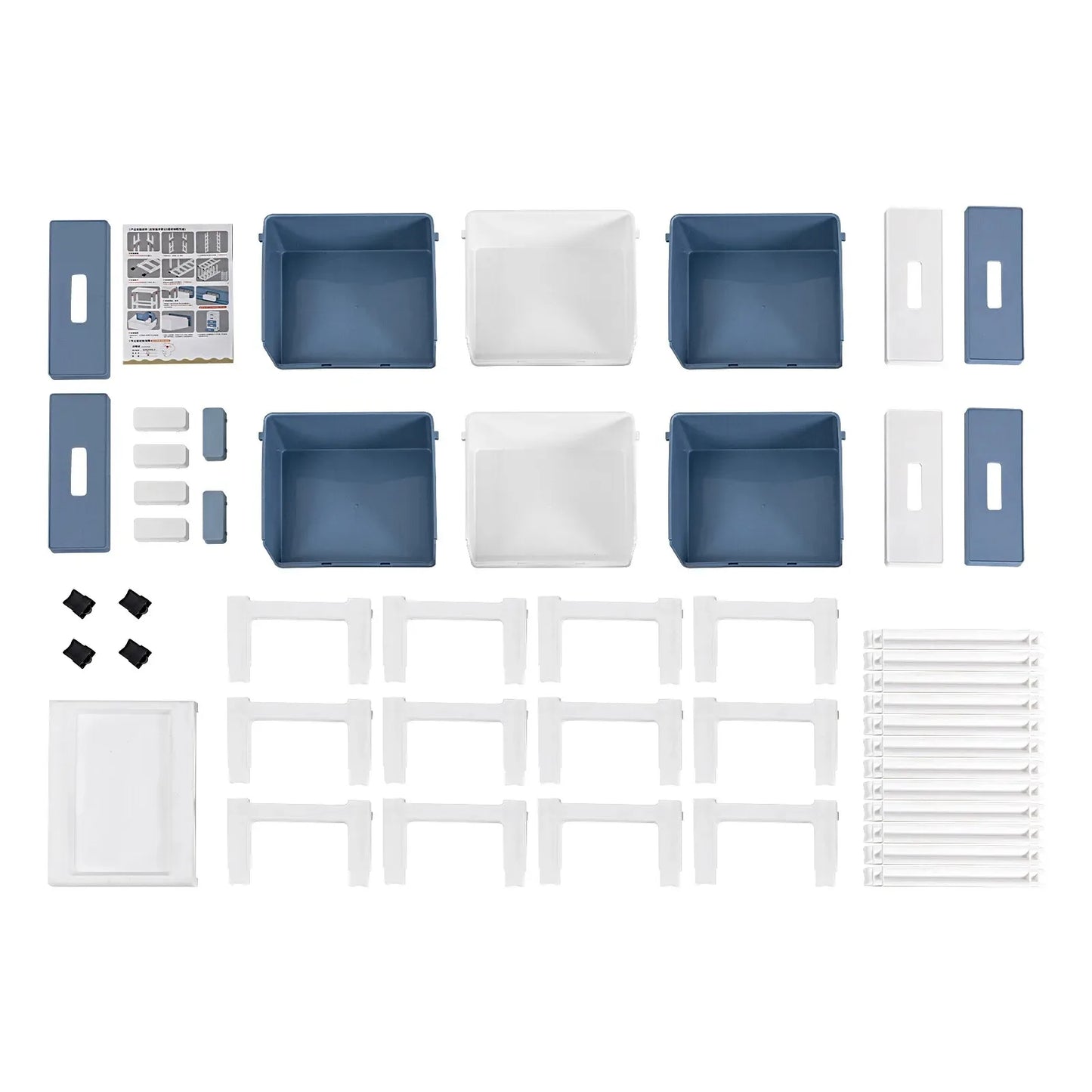 33'' High 6-Drawer Organizer/Household Storage Cabinet Drawer Type Underwear Box