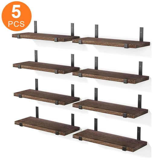 WallStack™ 5-Piece Floating Wall Shelf Set