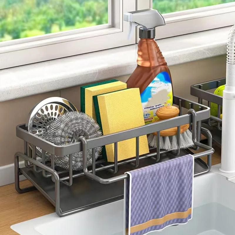 Instant-Drain Premium Kitchen Sink Caddy