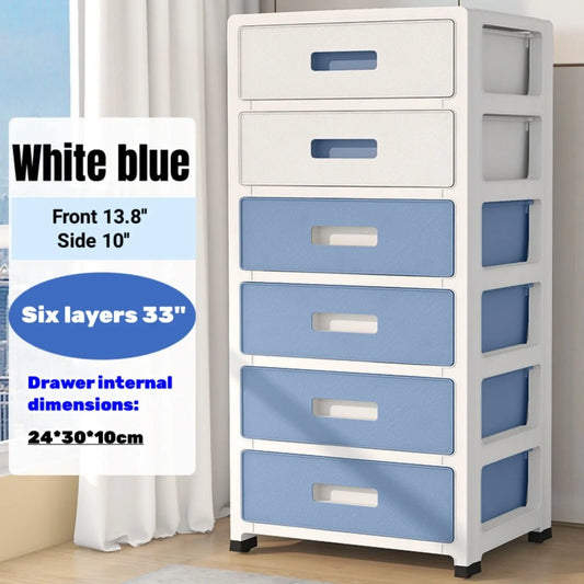 DrawerTower™ 33" 6-Drawer Storage Organizer Cabinet