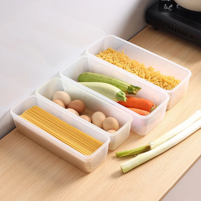 Airtight Food Storage Container With Lid Plastic Bread Storage Box Sandwich Bread Keeper Loaf Bread Container Kitchen Organizer