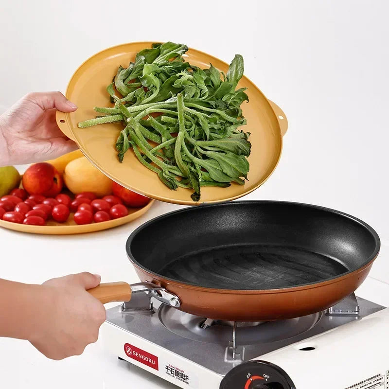 Household Food Insulation Cover Transparent Stackable Dust-Proof Insect Food Insulation Cover Kitchen Gadgets Reusable