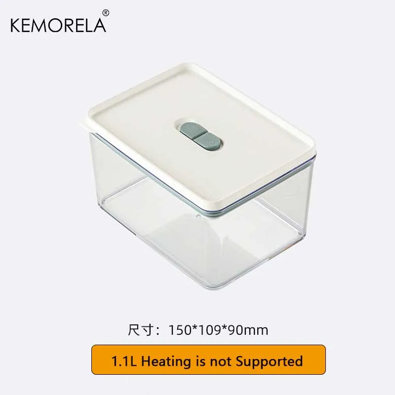 Food Storage Containers -BPA-Free Plastic Kitchen Organizer with Lids, Fridge & Freezer Boxes for Pantry, Vegetables, Leftovers