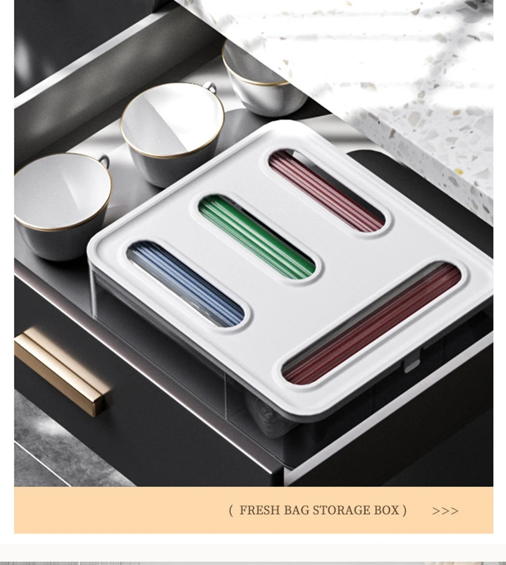 BagKeeper™ 4-Slot Kitchen Bag Organizer