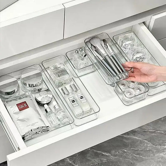 ClearStack™ Drawer Organizer Trays Set