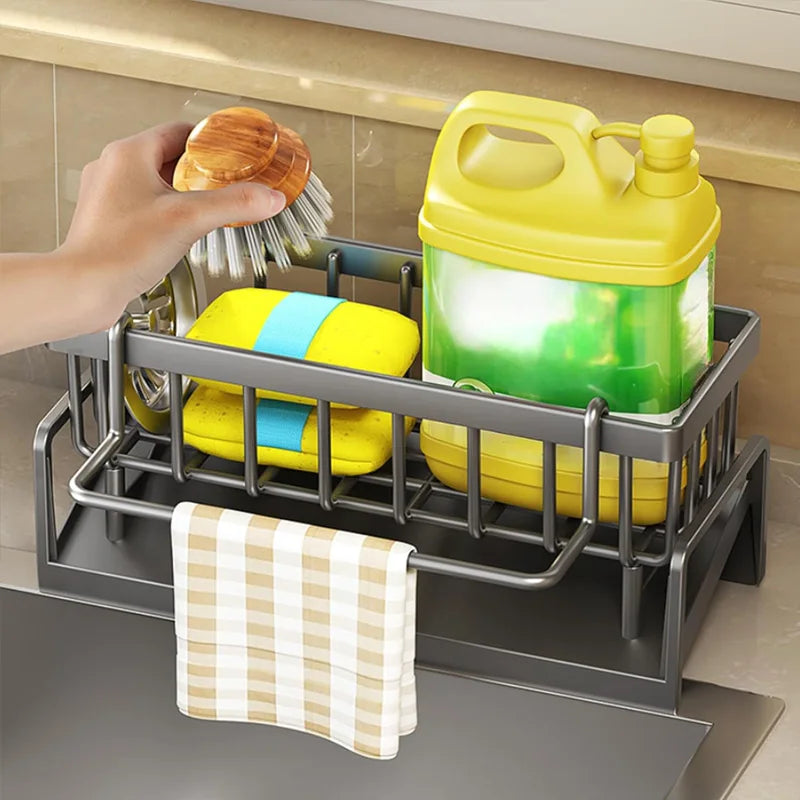 Instant-Drain Premium Kitchen Sink Caddy
